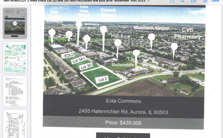 Pictures of Land property located at 2495 Hafenrichter Road, Aurora, IL 60503 for sales - image #1