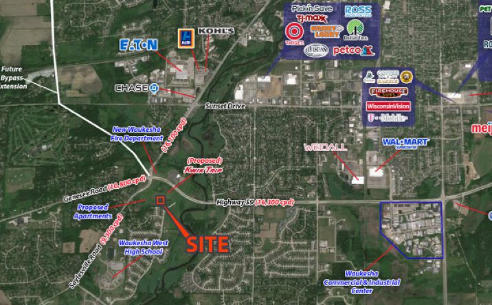 Pictures of Land property located at Hwy 59 & River Valley Road, Waukesha, WI 53189 for sales - image #1