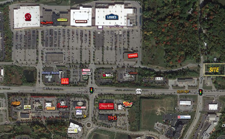 Pictures of Land property located at 7112 Franklin Road, Cranberry Township, PA 16066 for sales - image #1