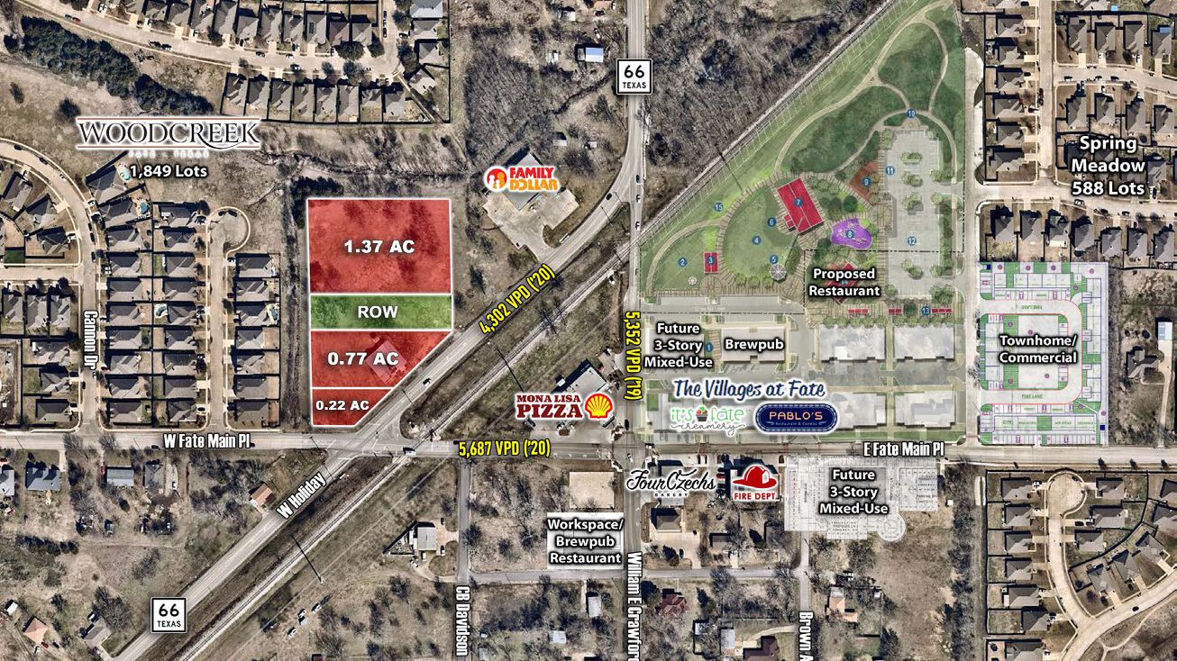 201 W Holiday, Fate, TX 75132