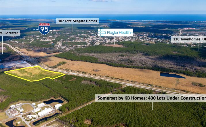 Pictures of Land property located at 9895 U.S. 1, Bunnell, FL 32110 for sales - image #1