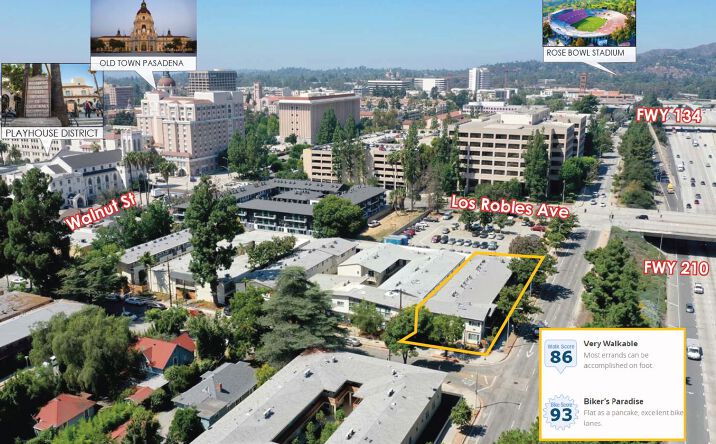 image of property at 303 N OAKLAND AVE Pasadena CA 91101-1646