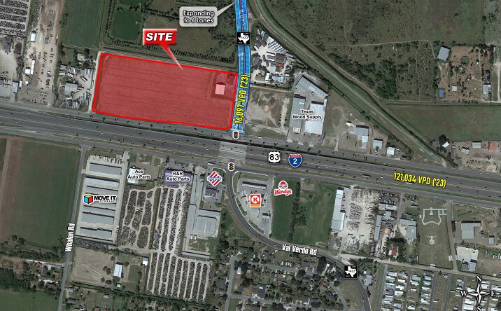Pictures of Land property located at 911 Val Verde Rd, Donna, TX 78537 for sales - image #1