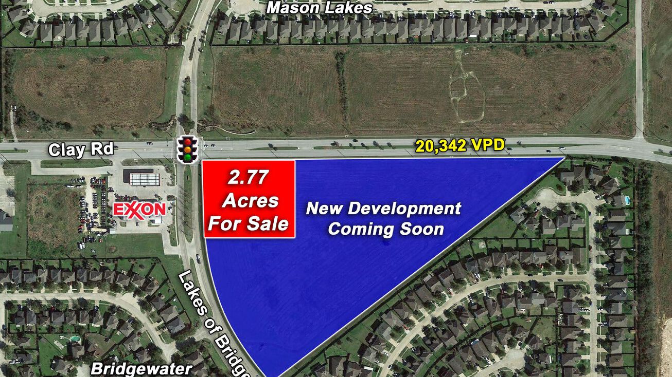 Clay Road & lakes of Bridgewater Dr, Katy, TX 77449