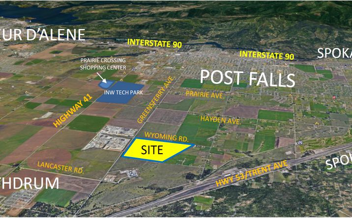 Pictures of Land property located at NWC Wyoming Rd and Greensferry Rd, Rathdrum, ID 83858 for sales - image #1