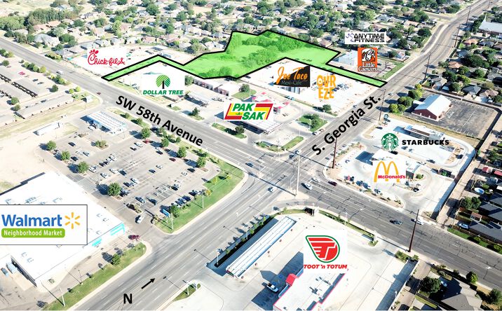Pictures of Land property located at 5700 S Georgia St, Amarillo, TX 79110 for sales - image #1