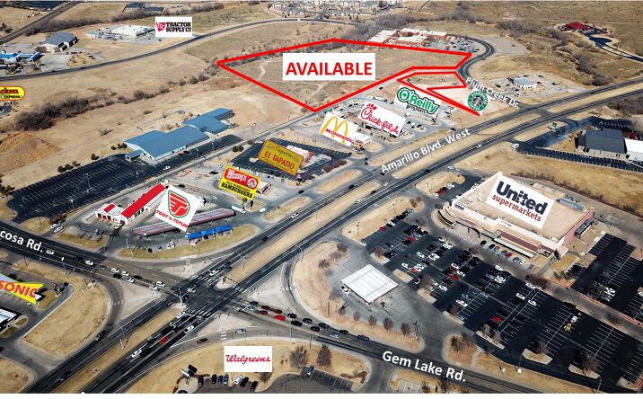 Pictures of Land property located at Amarillo Blvd at Plum Creek, Amarillo, TX 79124 for sales - image #1