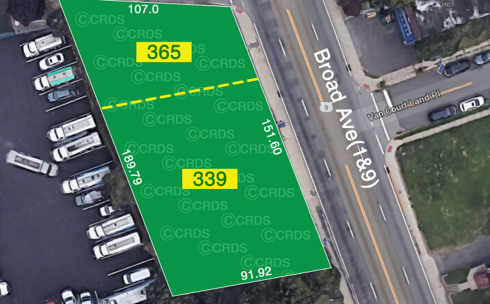 Pictures of Land property located at 339, 369 Broad Ave, Ridgefield, NJ 07657 for sales - image #1