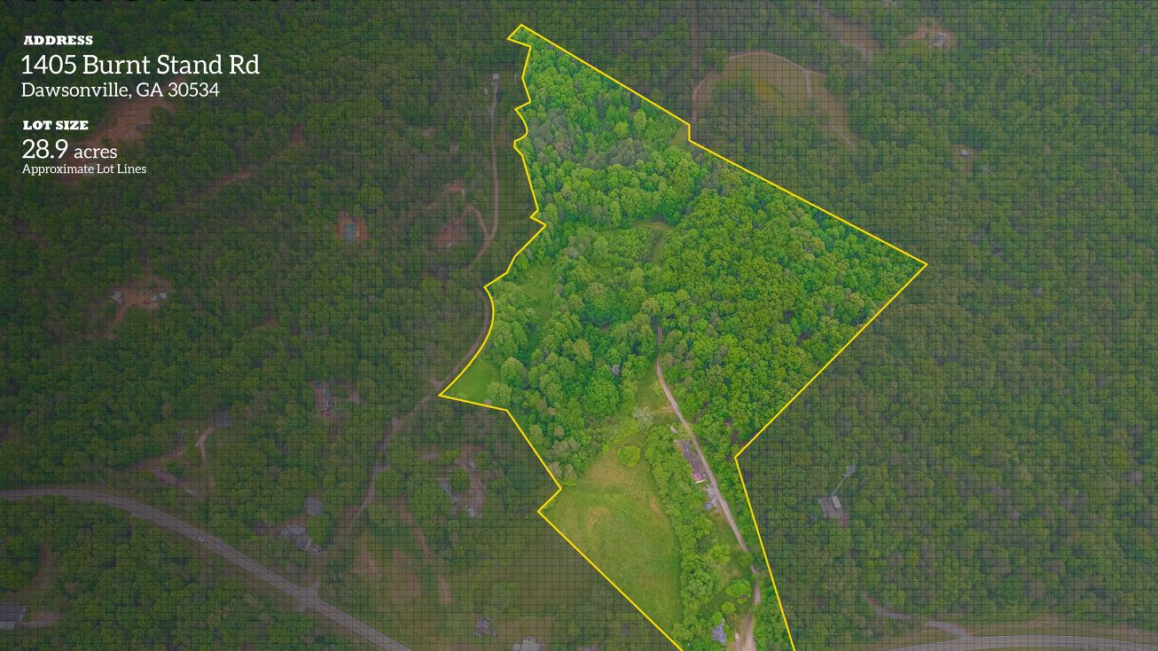 1405 Burnt Stand Rd, Dawsonville, GA 30534 Land for Sale Burnt