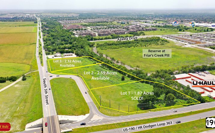 Pictures of Land property located at S 5th St, Temple, TX 76502 for sales - image #1