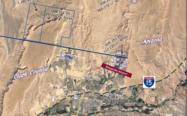 Pictures of Land property located at 112.22 +/- Acres North of Mesquite, Hiko, NV 89017 for sales - image #1