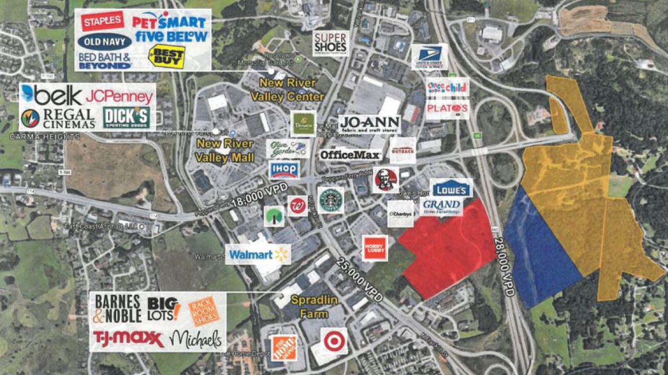 Yellow Sulphur Rd, CHRISTIANSBRG, VA 24073 Land for Sale 460 Bypass