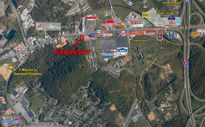 Pictures of Land property located at Intersection of Community Way and Route 250, Staunton, VA 24401 for sales - image #1