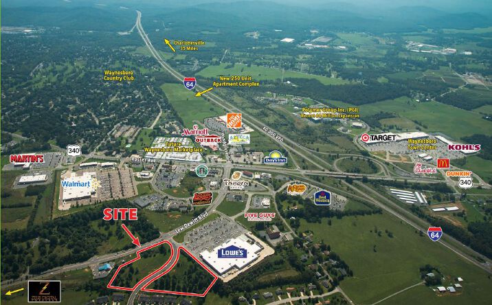 Pictures of Land property located at TBD Lew Dewitt Blvd, Waynesboro, VA 22980 for sales - image #1
