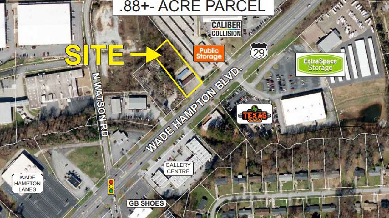 3123 Wade Hampton Blvd, Taylors, SC 29687 Land for Sale 3123 Wade