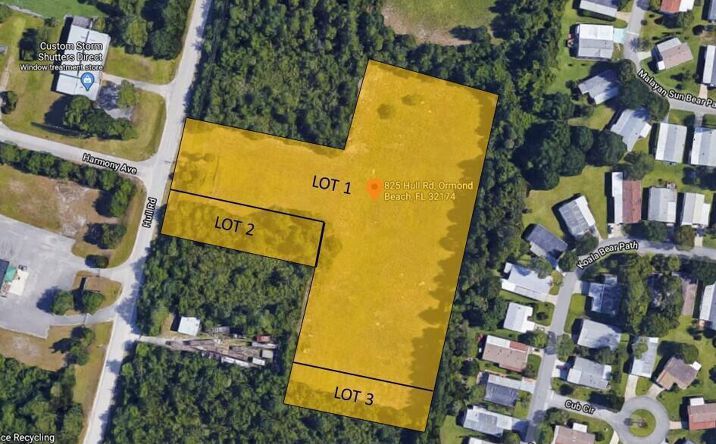 Pictures of Land, Industrial, Multifamily, Mixed Use, Office, Retail property located at 825 Hull Road, Ormond Beach, FL 32174 for sales - image #1