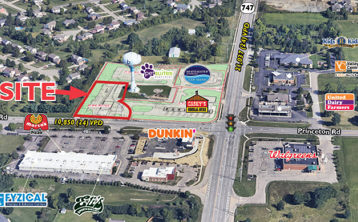 Pictures of Retail, Land property located at SR 747 Princeton Glendale Rd & Princeton Rd, Liberty Township, OH 45011 for sales - image #1