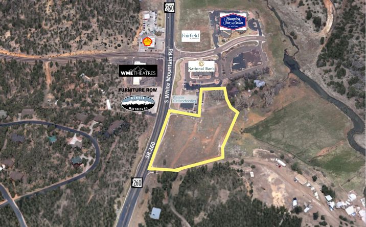 Pictures of Land property located at 1961 S White Mountain Rd, Show Low, AZ 85901 for sales - image #1