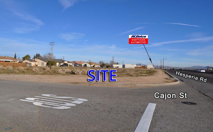 Pictures of Land property located at Hesperia Road, Victorville, CA 92395 for sales - image #1