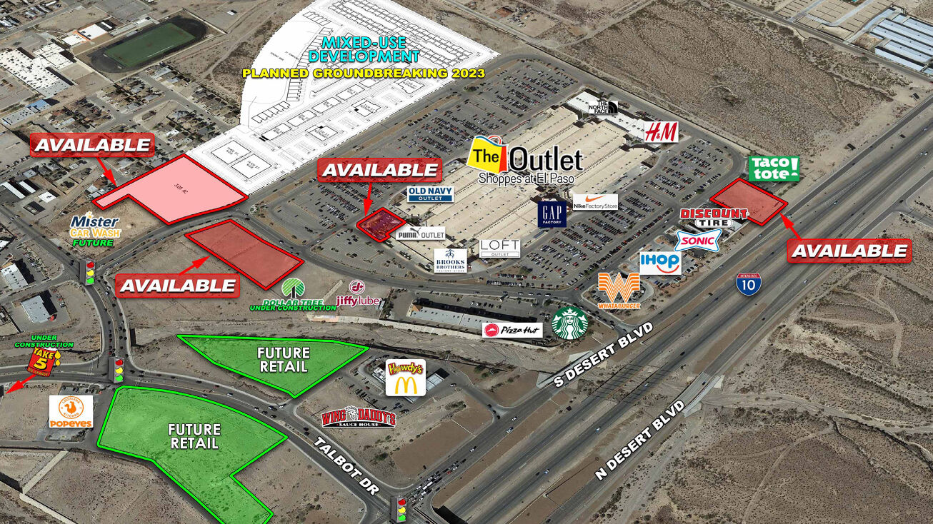 S Desert Blvd, Canutillo, TX 79835