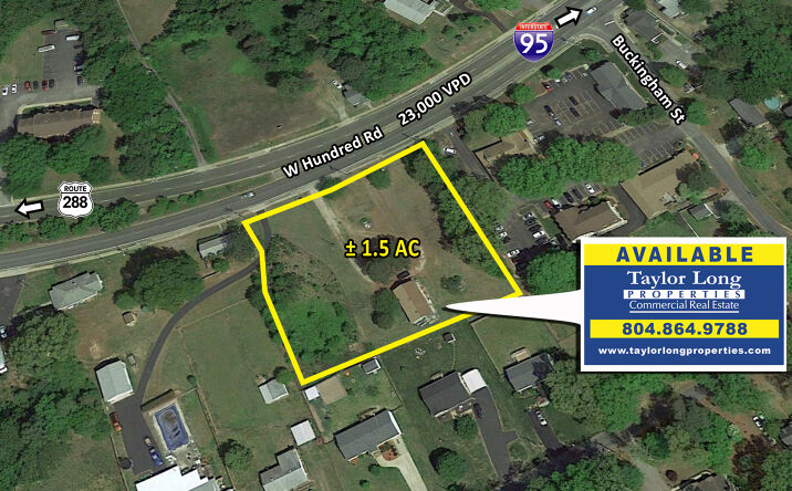 Pictures of Retail, Office, Land property located at 4725 W Hundred Rd, Chester, VA 23831 for sales - image #1
