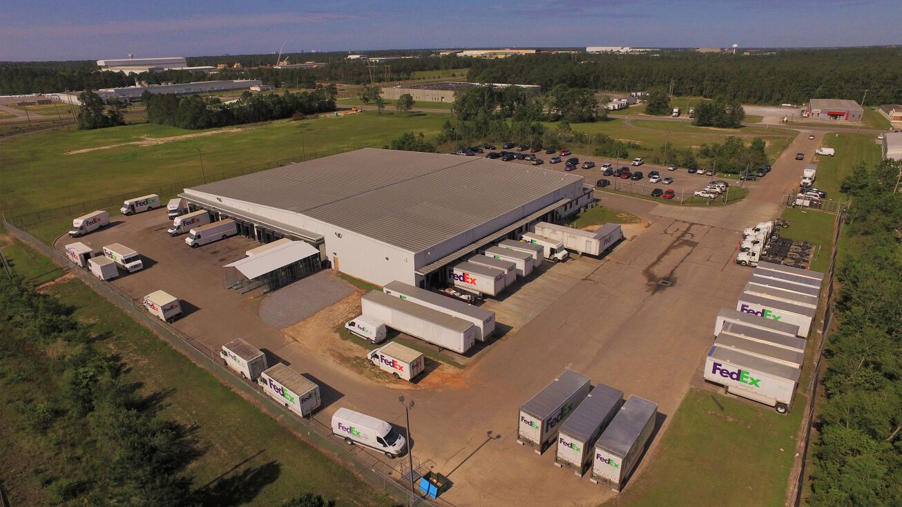 10262 Corporate Dr, Gulfport, MS 39503 Industrial Property for Sale FedEx Ground