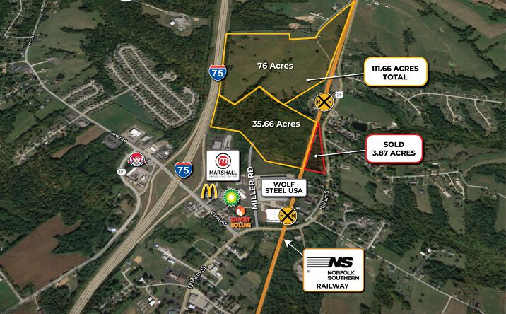 Pictures of Land property located at I-75 Crittenden Exit, Crittenden, KY 41030 for sales - image #1