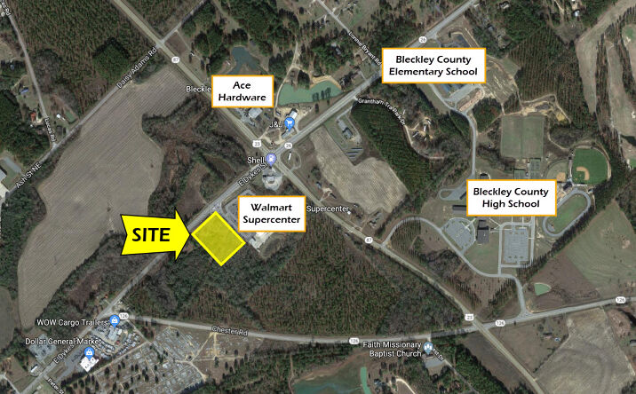 Pictures of Land property located at Highway 26 E @ Highway 87 Bypass, Cochran, GA 31014 for sales - image #1