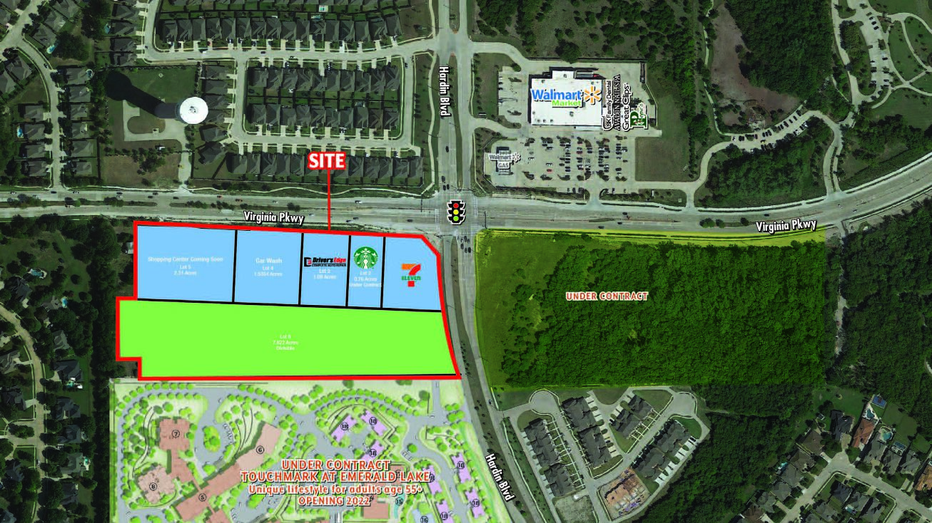 Swc Virginia Parkway And Hardin Boulevard, McKinney, TX 75072 Land