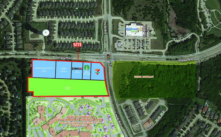 Pictures of Land property located at Swc Virginia Parkway And Hardin Boulevard, McKinney, TX 75072 for sales - image #1