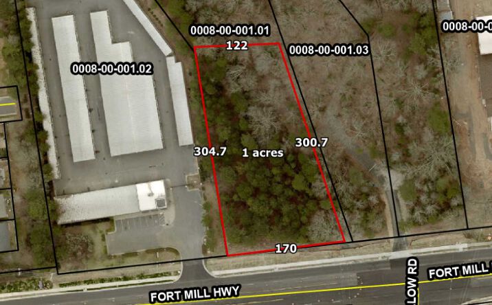 Pictures of Land property located at 268 Fort Mill Highway, Fort Mill, SC 29707 for sales - image #1
