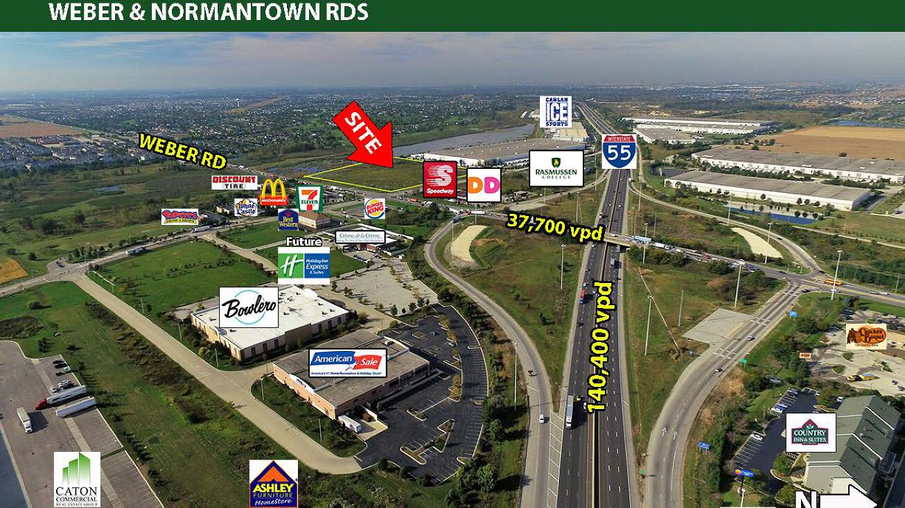 SWC Normantown Road and er Road, Romeoville, IL 60446 Land for