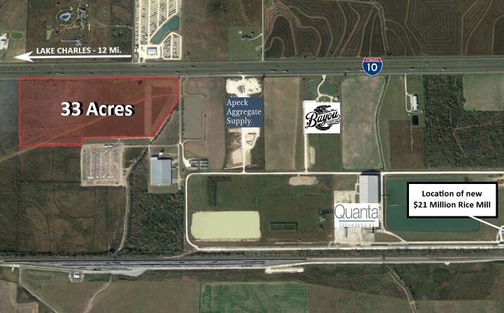 Pictures of Land property located at I-10 Frontage Rd, Lacassine, LA 70591 for sales - image #1