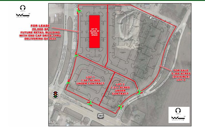 Pictures of Retail, Land property located at NEC of US 380 and Monte Carlo Blvd., Princeton, TX 75407 for sales - image #1