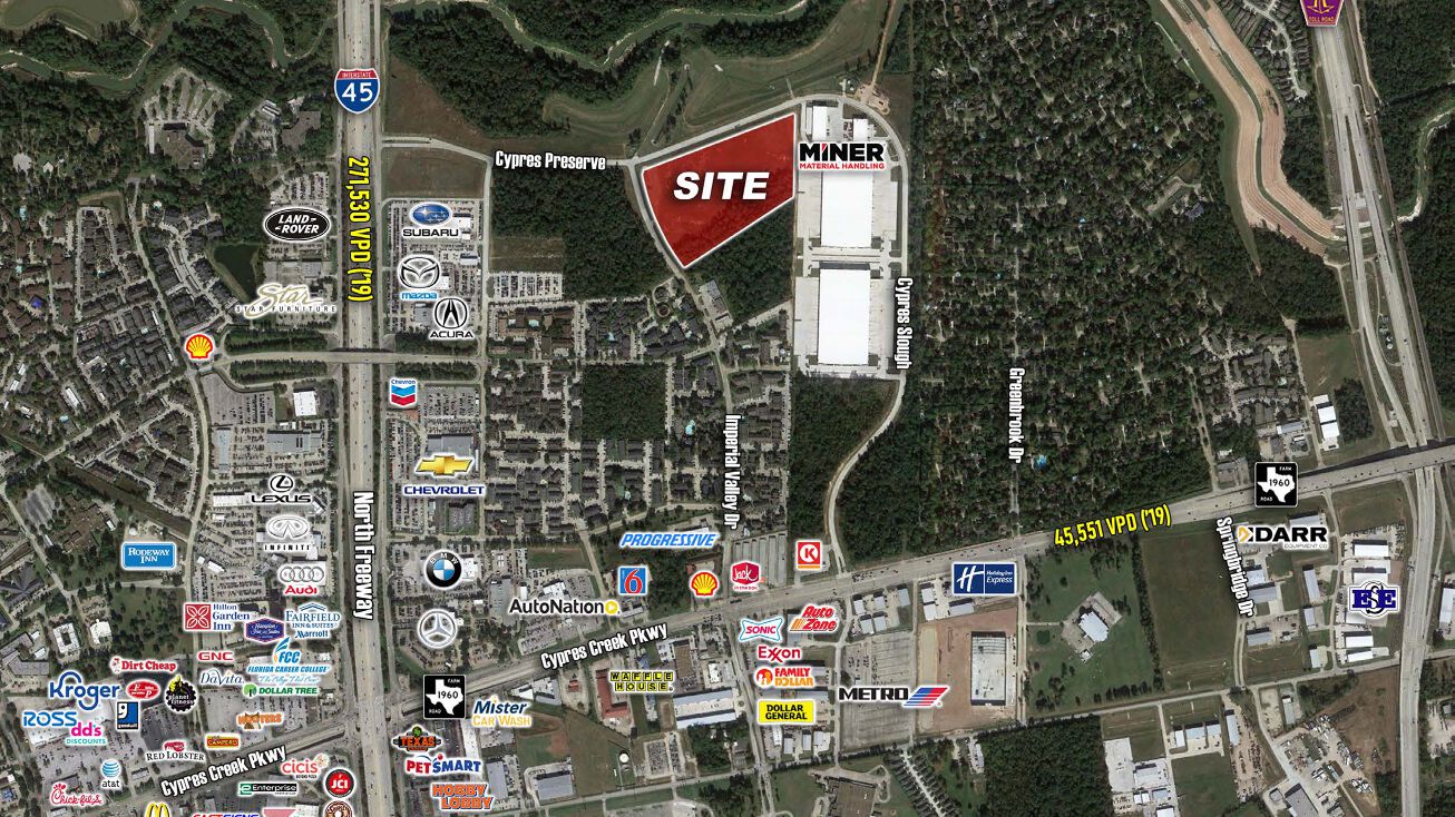 Sec Cypress Preserve & Imperial Valley, Houston, TX 77073 Land for