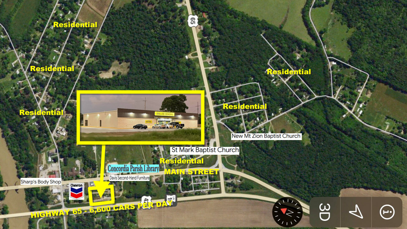 187 Main St, Clayton, LA 71326 Retail Property for Sale Clayton LA DG