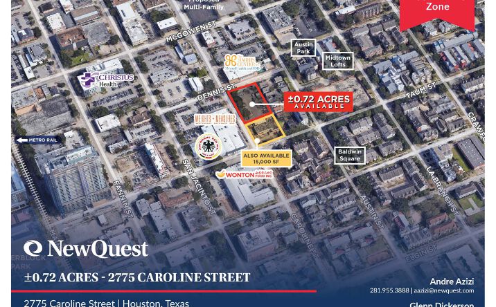 Pictures of Land, Mixed Use, Retail property located at 2801 Caroline St, Houston, TX 77004 for sales - image #1
