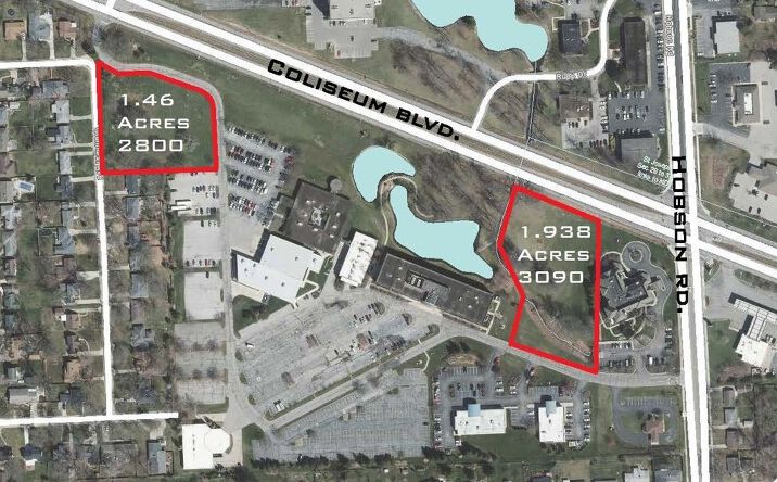 Pictures of Land property located at 2800 & 3090 East Coliseum Blvd, Fort Wayne, IN 46805 for sales - image #1