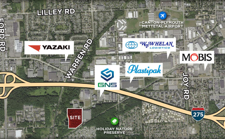 Pictures of Land property located at 6882 Commerce Blvd, Canton, MI 48187 for sales - image #1
