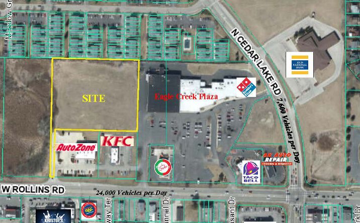Pictures of Retail, Land property located at 0 West Rollins Road, Round Lake Beach, IL 60073 for sales - image #1