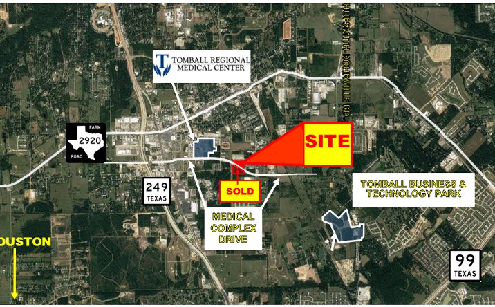 Pictures of Land property located at Medical Complex Dr, Tomball, TX 77375 for sales - image #1