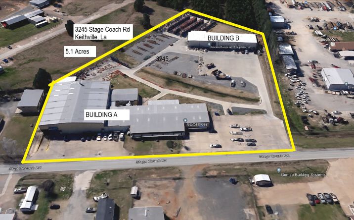 Pictures of Industrial property located at 3245 Stage Coach Rd, Keithville, LA 71047 for sales - image #1