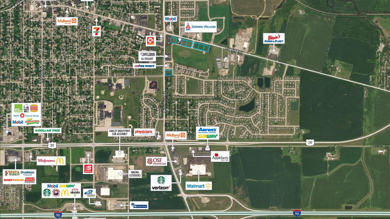 Logan Square, Belvidere, IL 61008 Land for Sale Logan Square