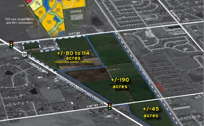 Pictures of Land property located at US-30, Plainfield, IL 60544 for sales - image #1