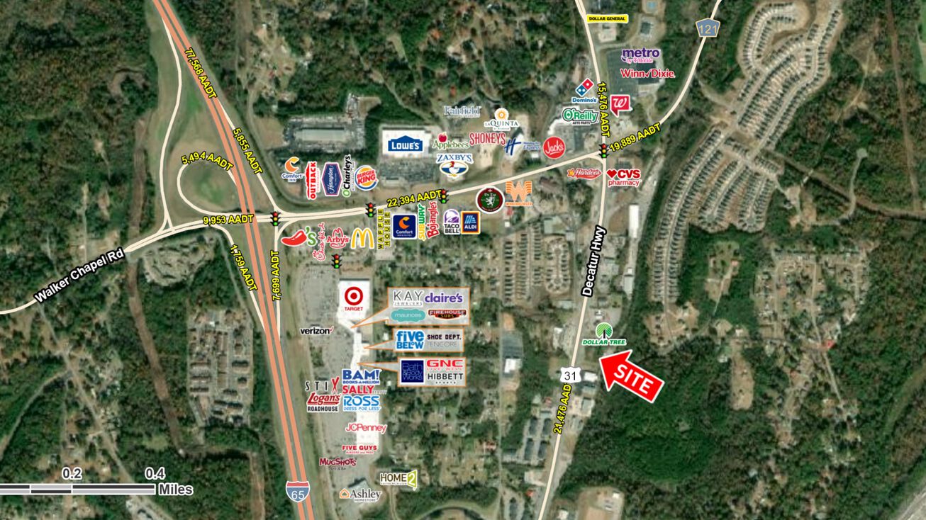 US Hwy 31 & Whaley Road, Fultondale, AL 35068