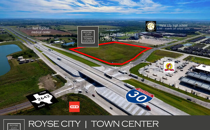 Pictures of Land, Mixed Use, Retail property located at Interstate 30 at FM 2642 - Lot 4, Royse City, TX 75189 for sales - image #1