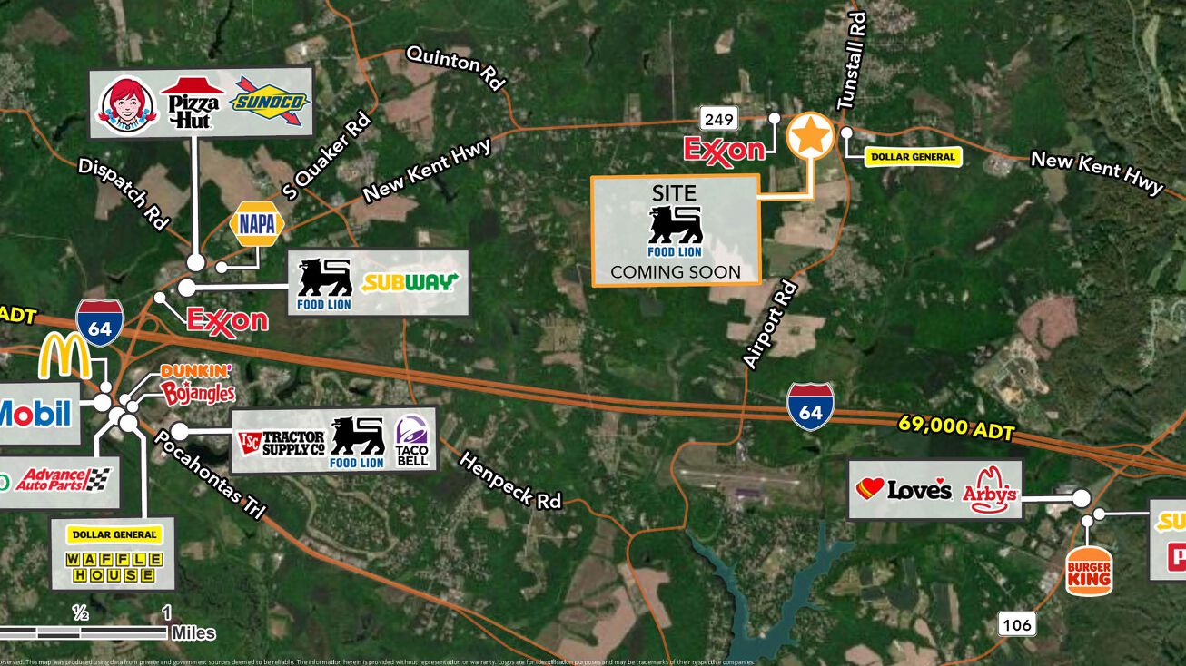 New Kent Hwy & Airport Rd, Quinton, VA 23141 Land for Sale New Kent