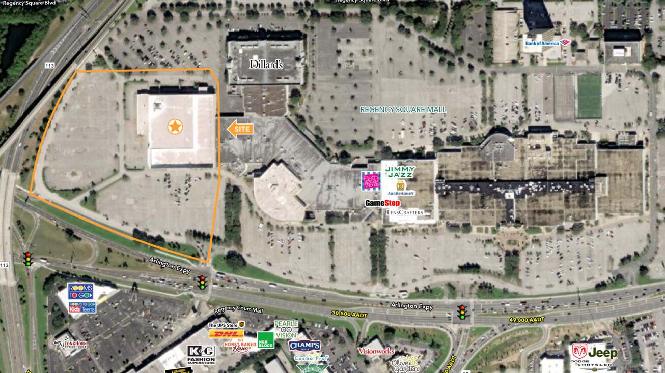 Regency Mall Map