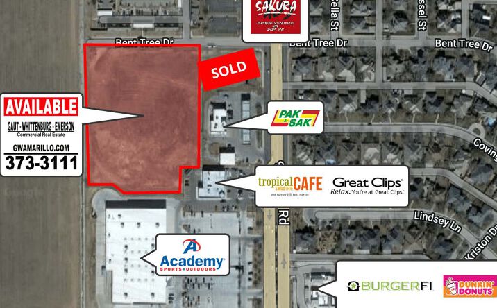 Pictures of Land property located at 4100 Soncy S & Bent Tree, Amarillo, TX 79124 for sales - image #1