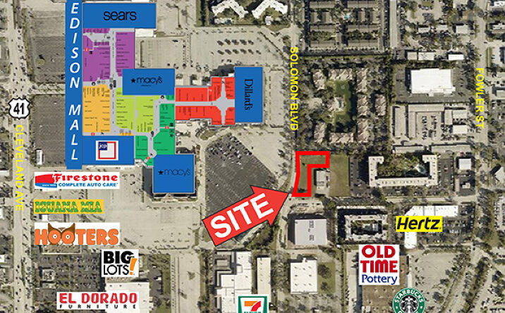 Pictures of Land property located at 2313 E Mall Dr, Fort Myers, FL 33901 for sales - image #1
